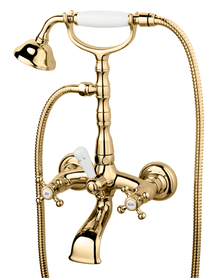 Trendbo Tapwell Badkarsblandare FBLV023-150 Mässing 8111562