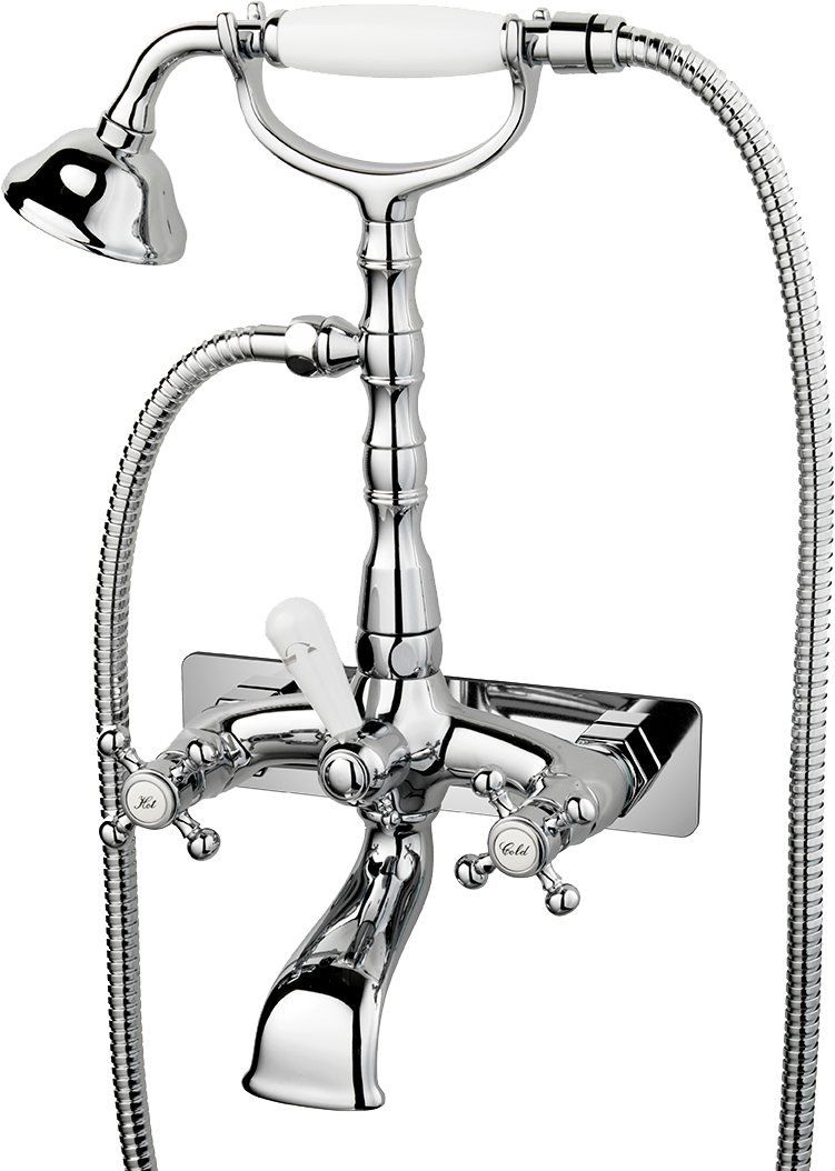 Trendbo Tapwell Badkarsblandare FBLV023-160 Krom 9427658