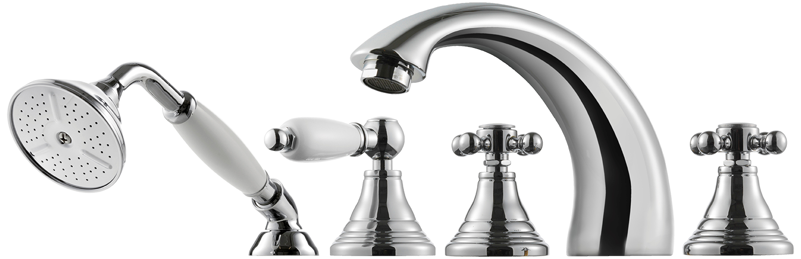 Trendbo Tapwell Badkarsblandare FBLV040 Krom 8111862