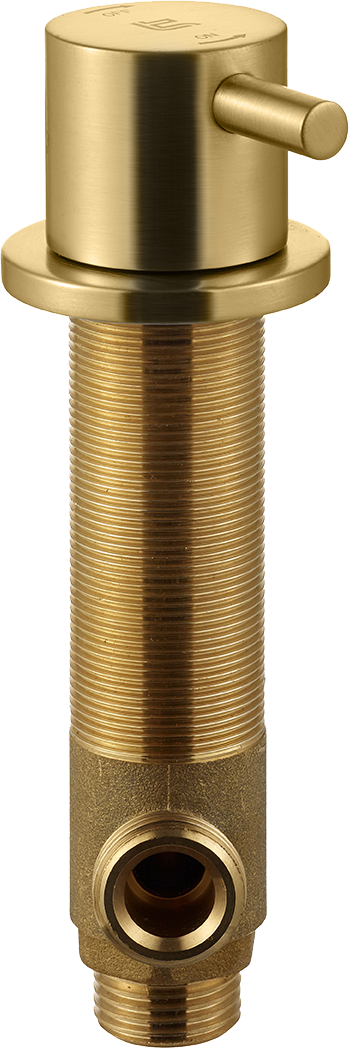 Trendbo Diskmaskinsavstängning Tapwell BI284 Brushed Honey Gold