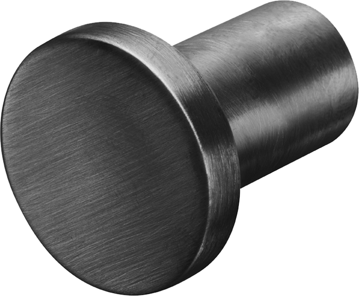 Handdukskrok Tapwell TA243 Brushed Black Chrome