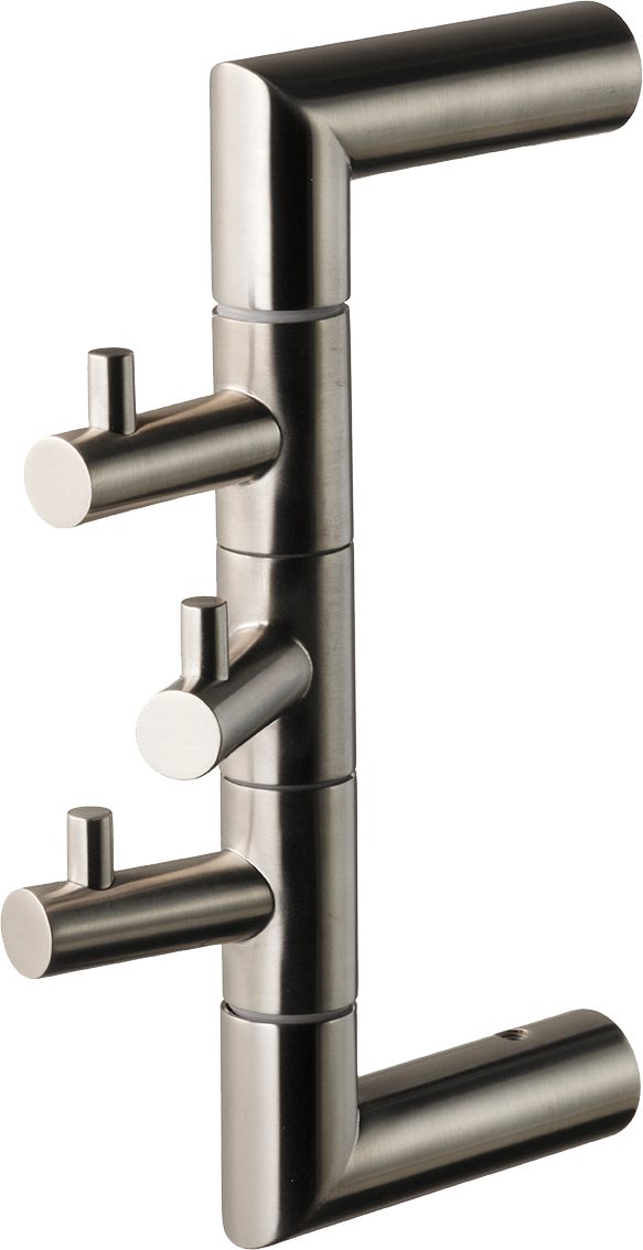 Handdukskrok Tapwell TA253 Brushed Nickel