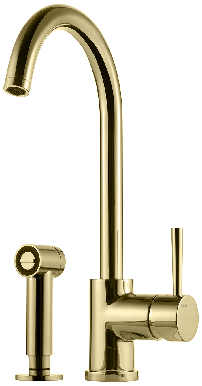 Trendbo Tapwell Köksblandare EVO200 Honey Gold 9425666