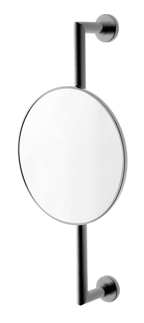 Sminkspegel Tapwell TA816 Brushed Black Chrome
