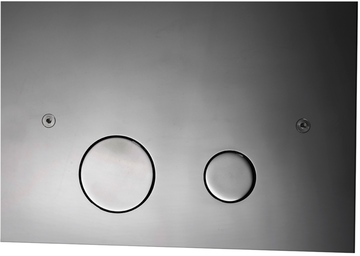 Trendbo Tapwell Spolknapp TA Omega Black Chrome 9428359