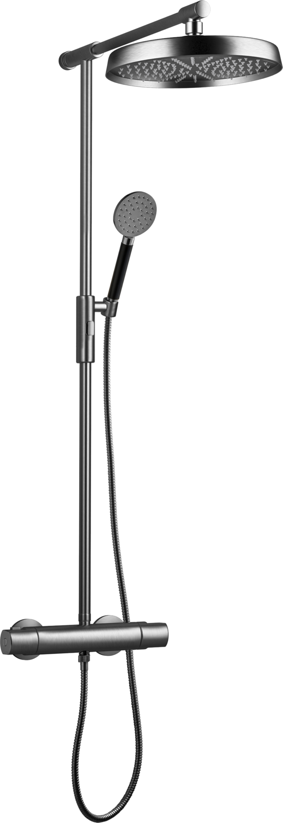 Trendbo Tapwell Takdusch ARM300-150 Brushed Black Chrome 9426710