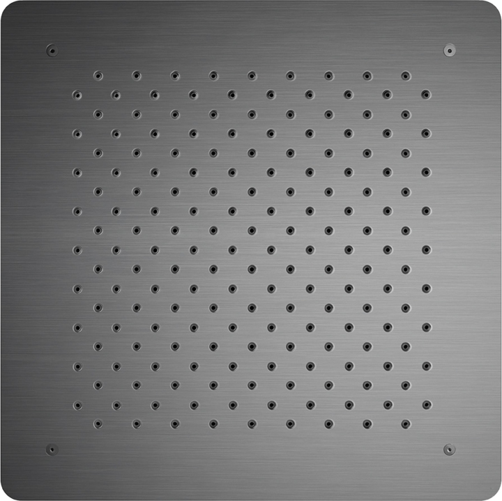 Taksil Tapwell ZSOF097 , 400x400 mm Brushed Black Chrome