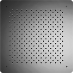 Taksil Tapwell ZSOF098 , 500x500 mm Black Chrome