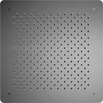 Taksil Tapwell ZSOF098 , 500x500 mm Brushed Black Chrome