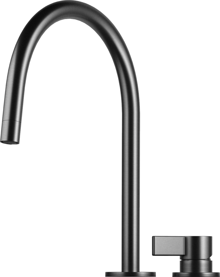 Trendbo Tapwell Tvättställsblandare ARM003 Brushed Black Chrome 9428824