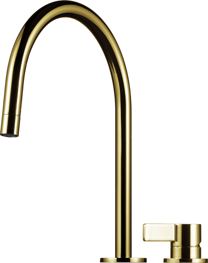 Trendbo Tapwell Tvättställsblandare ARM003 Honey Gold 9428822
