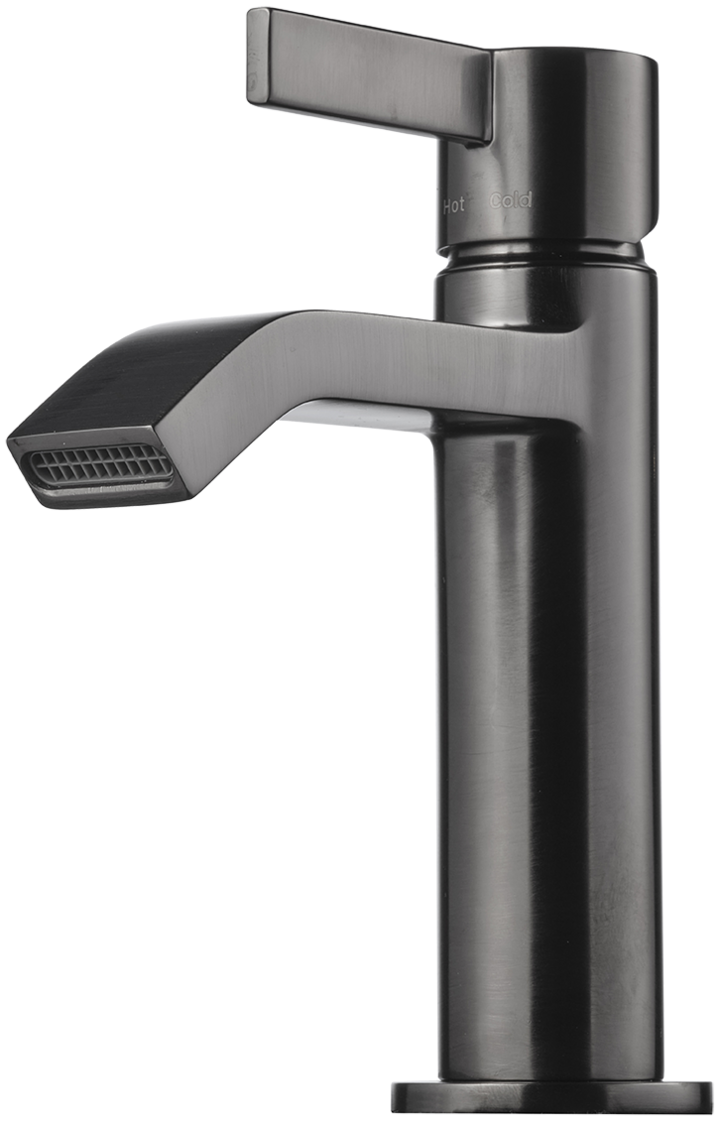 Trendbo Tapwell Tvättställsblandare ARM071 Brushed Black Chrome 9424409