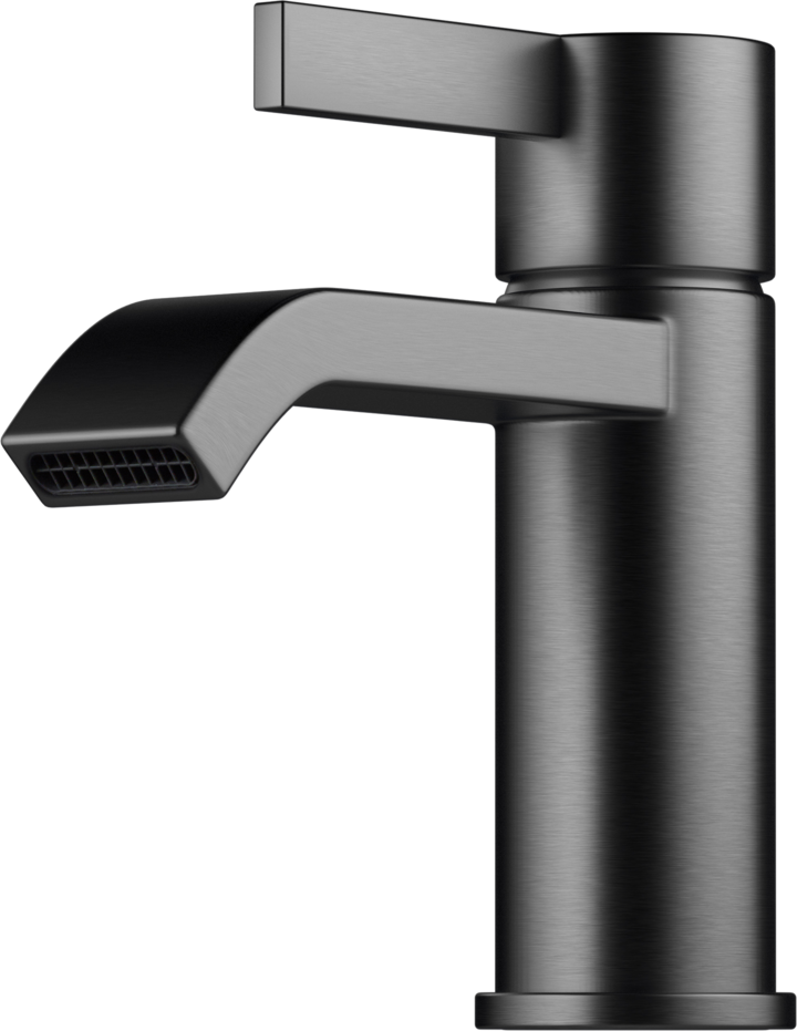 Trendbo Tapwell Tvättställsblandare ARM071M Brushed Black Chrome 9426606
