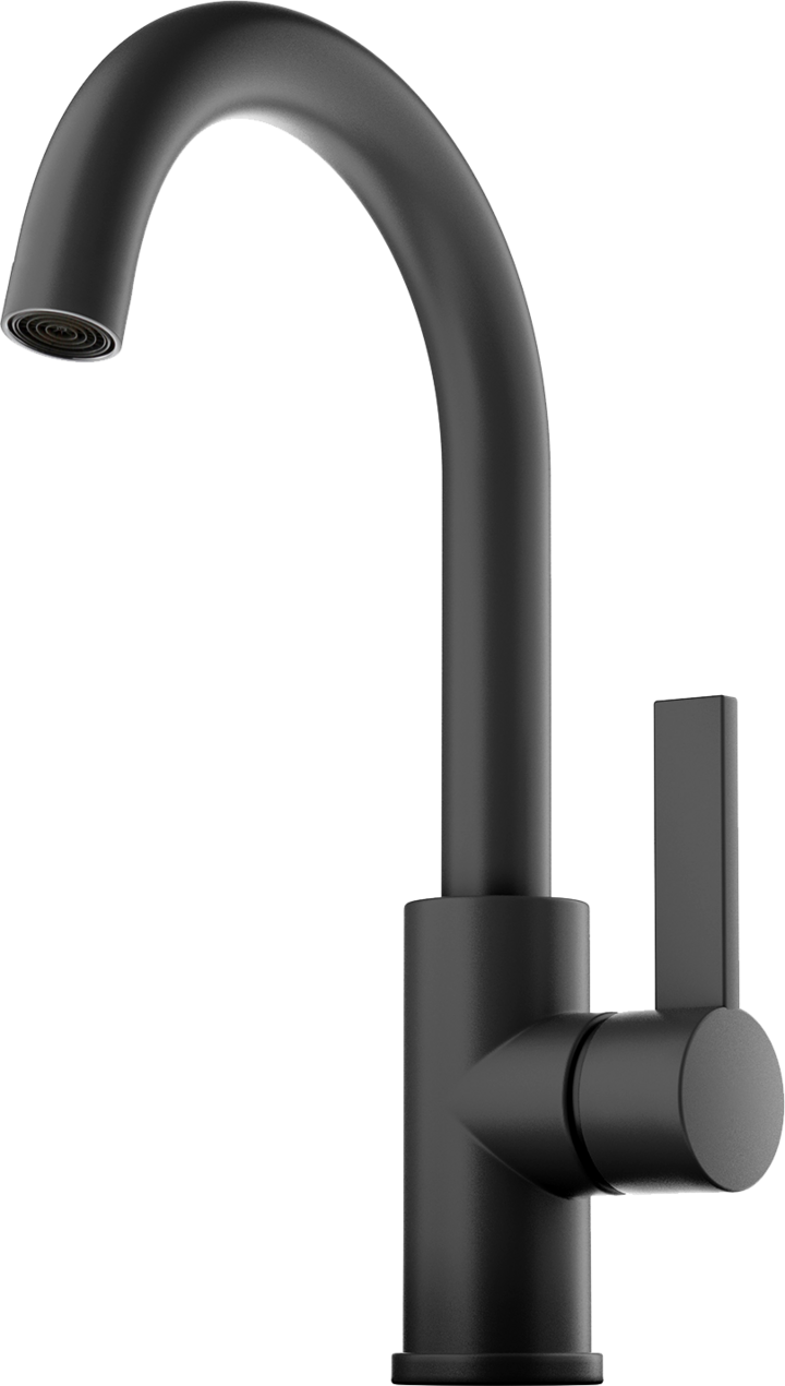 Trendbo Tapwell Tvättställsblandare ARM078 Mattsvart 9424416