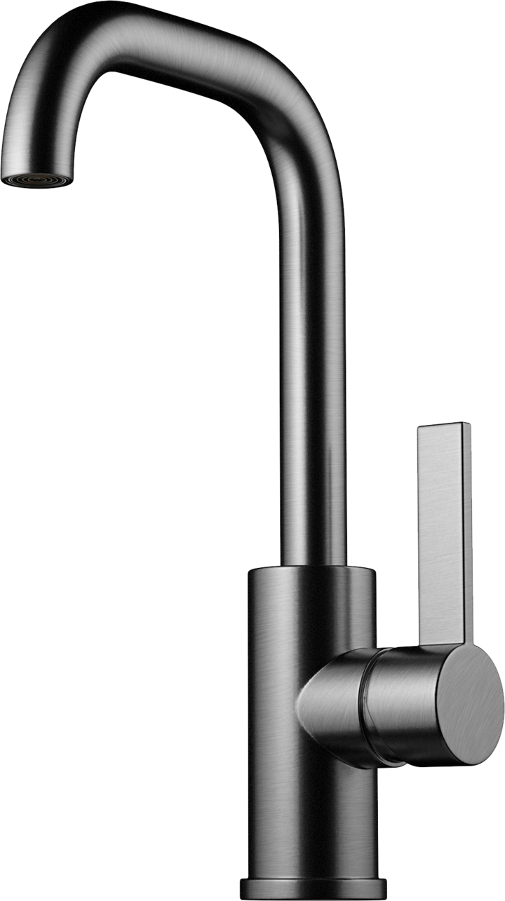 Trendbo Tapwell Tvättställsblandare ARM878 Brushed Black Chrome 9424430