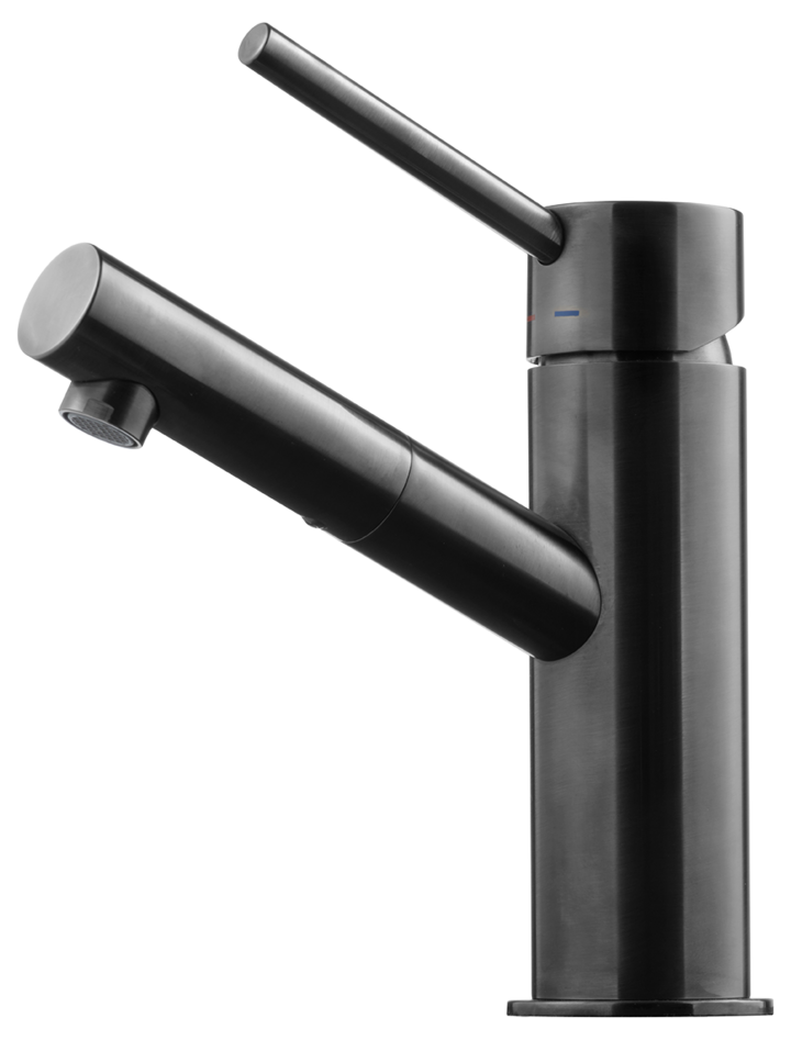 Trendbo Tapwell Tvättställsblandare BI071 Brushed Black Chrome 9424444