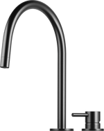 Trendbo Tapwell Tvättställsblandare EVM003 Brushed Black Chrome 9428816