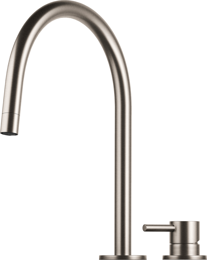 Trendbo Tapwell Tvättställsblandare EVM003 Brushed Nickel 9428817