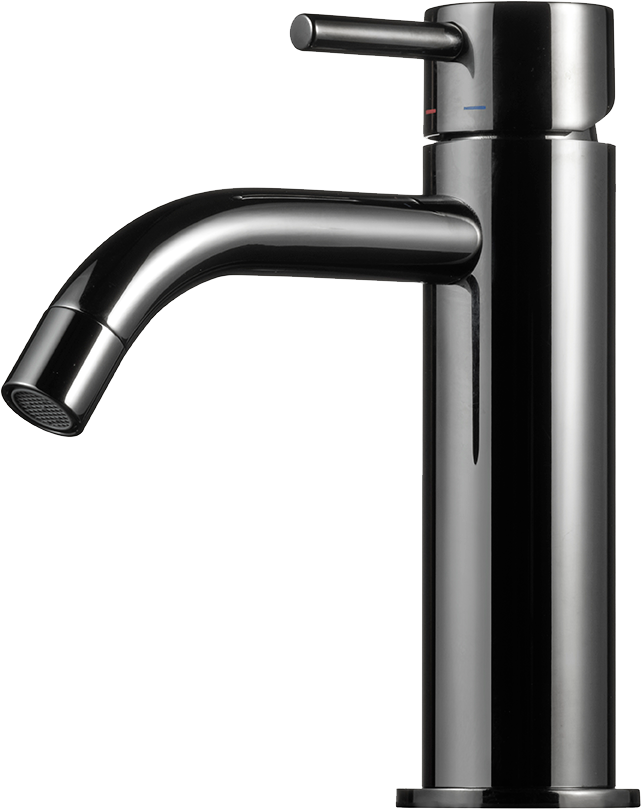 Trendbo Tapwell Tvättställsblandare EVM073 Black Chrome 9428797
