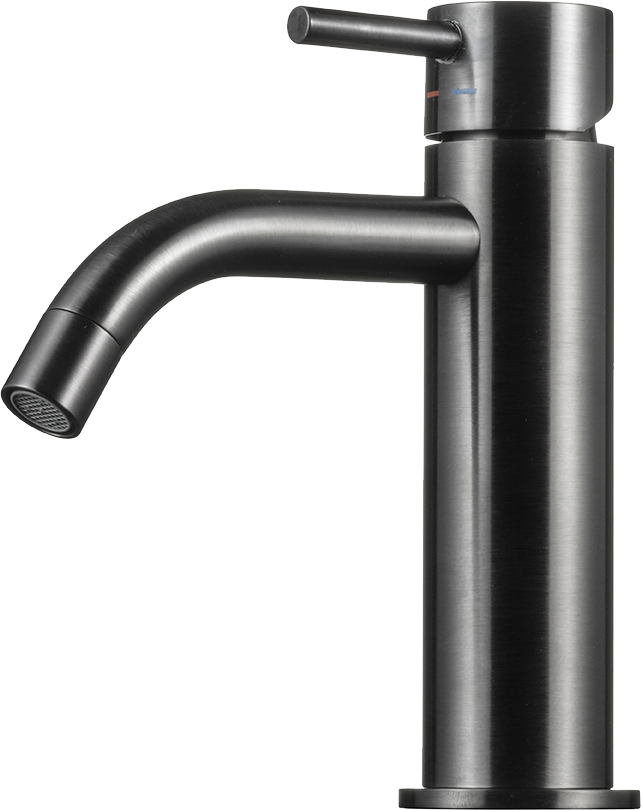 Trendbo Tapwell Tvättställsblandare EVM073 Brushed Black Chrome 9428798