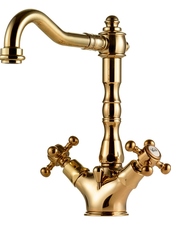 Trendbo Tapwell Tvättställsblandare FBLV075 Mässing 4229914
