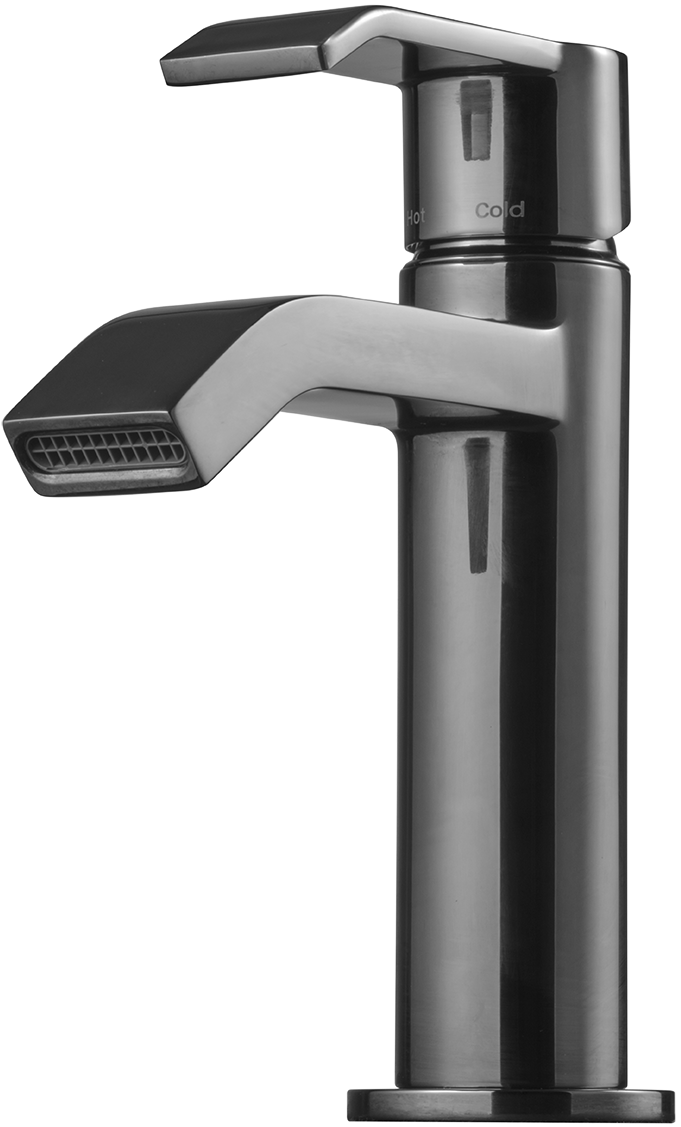 Trendbo Tapwell Tvättställsblandare VIC071 Black Chrome 9424534