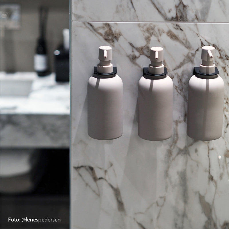 Tvålpumpshållare Base Mattsvart Beslag Design bild 6