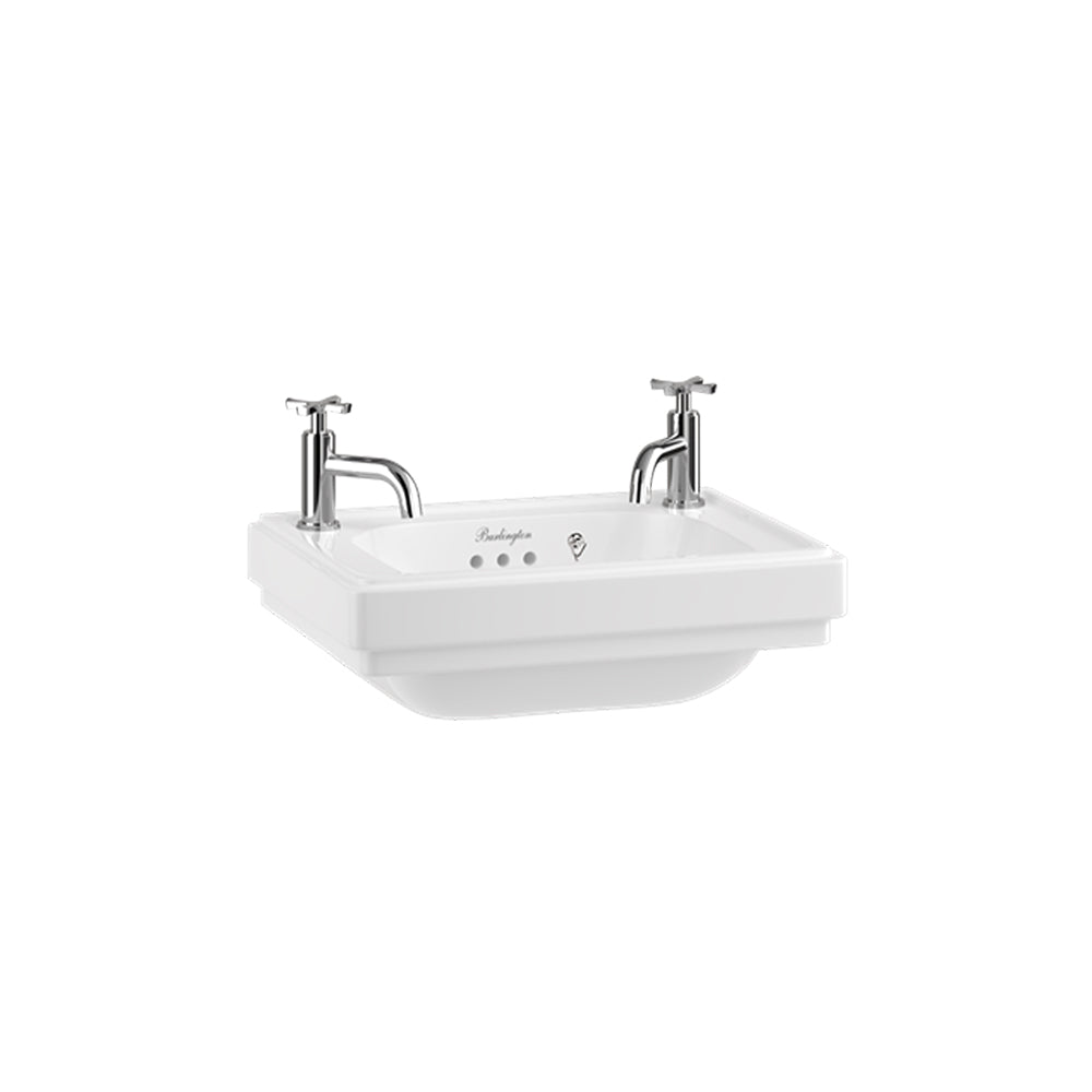 Tvättställ Burlington Riviera 45 cm 2-håls