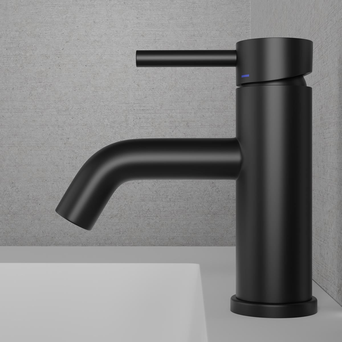 Scandtap Wave Black - tvättställsblandare