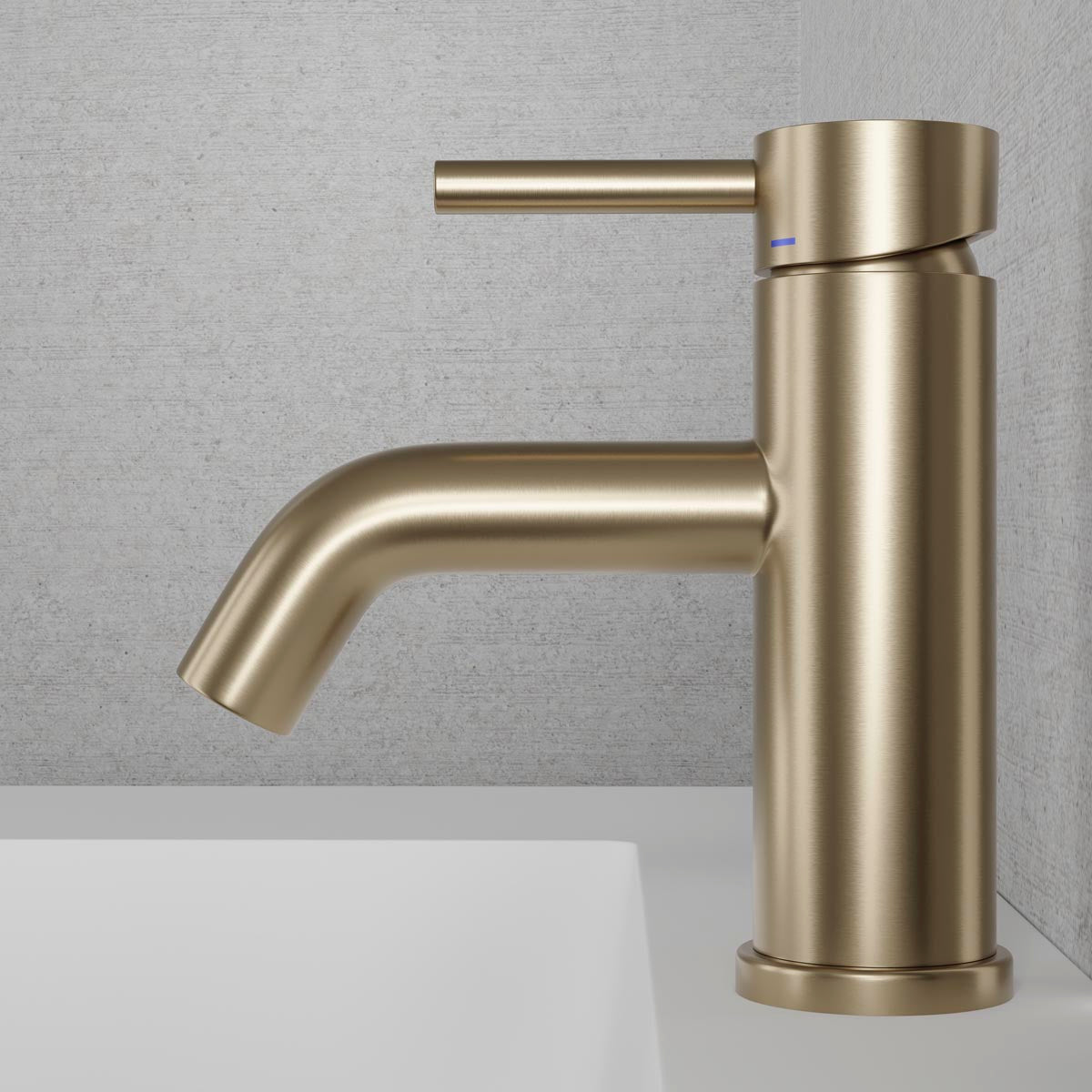 Scandtap Wave Champagne - tvättställsblandare